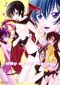 Rating: Explicit Score: 0 Tags: black_hair breasts bunny_ears bunnysuit cape code_geass cosplay female inviting kallen_stadtfeld lelouch_lamperouge long_hair luluko nipples open_mouth panties purple_eyes ribbon rule34 rule_63 small_breasts sparkles thin_waist uniform zero_(code_geass)_(cosplay) User: bunchy7s