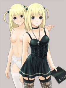 Rating: Explicit Score: 0 Tags: 2girls artist_request black_legwear blonde_hair breasts choker clone corset cross death_note dual_persona female female_only garter_belt gothic human jewelry lingerie misa_amane multiple_females multiple_girls necklace panties rule34 selfcest skirt standing stockings thighhighs tied_hair topless twintails underwear underwear_only white_legwear white_panties User: bunchy7s