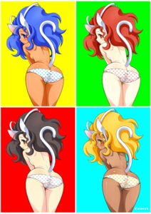 Rating: Questionable Score: 0 Tags: alternative_fashion animal_humanoid blonde_hair blue_eyes blue_hair brown_eyes brown_hair butt capcom cat_humanoid cat_tail clothing dark_body dark_skin darkstalkers e621 ee0418 felicia_(darkstalkers) felid felid_humanoid feline feline_humanoid female ganguro_(fashion) group gyaru hair hi_res humanoid j-fashion long_hair looking_at_viewer looking_back mammal mammal_humanoid panties pop_art red_eyes red_hair tail underwear yellow_eyes User: bunchy7s