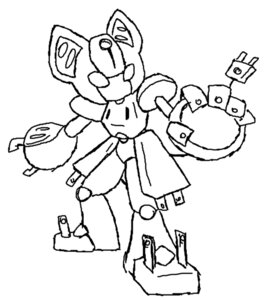 Rating: Safe Score: 0 Tags: ambiguous_gender anthro black_and_white cord e621 feline_ears lkikil machine medabots monochrome peppercat robot simple_background solo white_background User: bunchy7s Rating: Safe Score: 0 Tags: ambiguous_gender anthro black_and_white cord e621 feline_ears lkikil machine medabots monochrome peppercat robot simple_background solo white_background User: bunchy7s