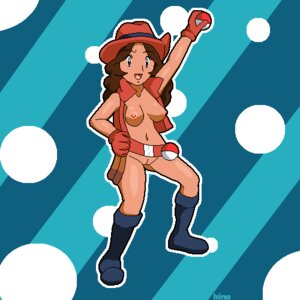Rating: Explicit Score: 0 Tags: 1girls areolae artist_request belt blue_background blue_eyes boots breasts brown_hair color dark-skinned_female dark_skin female female_only hand_on_hip hat hinorashi human human_only long_hair nipples npc_trainer open_mouth poke_ball pokemon pokemon_bw pokemon_ranger_(pokemon) pokemon_ranger_(pokemon_bw) pussy rule34 solo source_request standing User: bunchy7s