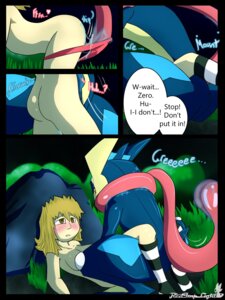 Rating: Explicit Score: 0 Tags: 3:4 amphibian animal_noises anthro anvil_position blonde_hair blue_body blush bodily_fluids breasts brown_eyes butt cherry_the_trainer_(redimplight) clothing comic croaking detailed_background dialogue digital_media_(artwork) duo e621 ellipsis english_text erection eyes_closed female female_on_anthro footwear forest from_behind_position from_front_position generation_6_pokemon genital_fluids genitals grass green_eyes greninja hair heart_after_text heart_symbol huh human human_on_anthro interspecies knee_highs knee_socks legs_up legwear light_body light_skin long_tongue lying male male/female male_on_human mammal mounting nintendo nude on_back outside penis plant pokemon pokemon_(species) pokemon_speak pokephilia question_mark questionable_consent redimplight rock saliva sex socks tan_hair text tilde_after_text tongue tongue_out tree vaginal_fluids vulva yellow_eyes zero_(redimplight) User: bunchy7s