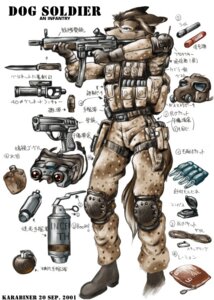 Rating: Safe Score: 0 Tags: 2001 anthro biped blue_eyes canid canine canis clothing domestic_dog e621 ears_back explosives gas_mask grenade gun japanese_text karabiner knife male mammal mask military military_uniform model_sheet pivoted_ears ranged_weapon side_view solo standing text translated uniform weapon User: bunchy7s Rating: Safe Score: 0 Tags: 2001 anthro biped blue_eyes canid canine canis clothing domestic_dog e621 ears_back explosives gas_mask grenade gun japanese_text karabiner knife male mammal mask military military_uniform model_sheet pivoted_ears ranged_weapon side_view solo standing text translated uniform weapon User: bunchy7s