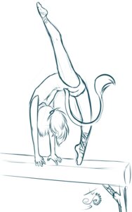 Rating: Safe Score: 0 Tags: 2013 aogami back_bend balance_beam chimangetsu clothing dipodid e621 female flexible gymnastics hi_res jerboa leotard mammal monochrome one_leg_up raised_leg rodent sketch slim solo splits spread_legs spreading standing stretching toe_shoes vertical_splits yuka_(chimangetsu) User: bunchy7s