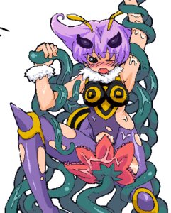 Rating: Explicit Score: 0 Tags: antenna antennae artist_request bee_girl black_eyes blush breasts capcom clothing darkstalkers female insect_girl lowres monster_girl pantyhose purple_hair q-bee rape rule34 short_hair small_breasts tentacle tentacle_rape torn_clothes wet User: bunchy7s