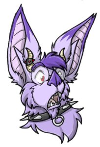 Rating: Safe Score: 0 Tags: anthro bat black_collar collar e621 eyewear glasses headshot_portrait heterochromia horn jax_(jax_the_bat) jax_the_bat low_res male mammal open_mouth portrait simple_background solo spiked_collar spikes tongue white_background User: bunchy7s