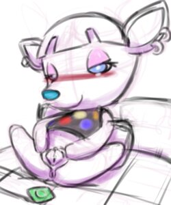 Rating: Explicit Score: 0 Tags: 2013 5:6 animal_crossing anthro anus blue_eyes blush condom deer digital_media_(artwork) e621 ear_piercing female freeflyspecter fuchsia_(animal_crossing) genitals mammal nintendo piercing sexual_barrier_device simple_background solo spread_legs spread_vulva spreading vulva User: bunchy7s