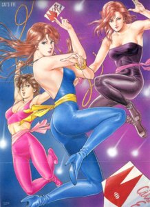 Rating: Questionable Score: 0 Tags: 3girls 80s ai_kisugi ass bodysuit breasts brown_eyes cat's_eye catsuit cleavage curvaceous female hitomi_kisugi houjou_tsukasa human large_breasts light-skinned_female light_skin looking_at_viewer multiple_females multiple_girls official_art rui_kisugi rule34 sash shounen_jump sisters trio wide_hips User: bunchy7s