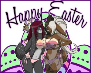Rating: Questionable Score: 0 Tags: anthro arabella_seely areola big_breasts big_ears blue_eyes bodypaint border breast_fondling breast_grab breast_play breast_size_difference breast_squish breasts breasts_frottage brown_body brown_fur brown_hair brush buckteeth clothed clothing curvy_figure devilstrill duo e621 easter easter_breasts faith_cassidy female floppy_ears fondling freckles fur grey_body grey_fur hair hand_on_breast holidays lagomorph leporid long_ears long_hair looking_at_viewer mammal multicolored_body multicolored_fur multicolored_hair navel paint paintbrush painted_breasts panties pigtails pink_nose purple_eyes rabbit raised_arm red_hair squish standing teeth topless underwear voluptuous white_hair wide_hips User: bunchy7s