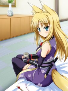 Rating: Safe Score: 0 Tags: 3:4 animal_humanoid armwear asian_clothing beverage black_clothing black_legwear blush bridal_gauntlets canid canid_humanoid canine canine_humanoid clothing dog_days e621 east_asian_clothing female fox fox_humanoid green_eyes hair hair_down hi_res holding_object humanoid japanese_clothing legwear long_hair looking_at_viewer looking_back mammal mammal_humanoid sitting solo tail tea thigh_highs vase vfenster yukikaze_panettone User: bunchy7s