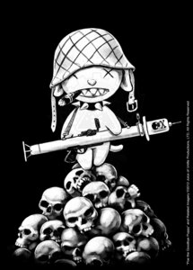 Rating: Safe Score: 0 Tags: ambiguous_gender anterior_nasal_aperture anthro armor black_background body_pile bone canid canine canis cigar collar domestic_dog e621 eugene_arenhaus g.i.poe_(character) headgear helmet holding_object holding_weapon mammal military monochrome phaeton99 pile poe_the_goodbye_puppy ranged_weapon rocket_launcher simple_background skull smoking soldier solo spiked_collar spikes syringe tail teeth undead warrior weapon young young_ambiguous young_anthro zombie User: bunchy7s