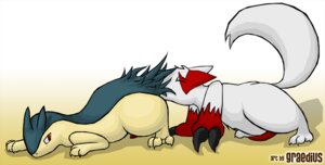 Rating: Explicit Score: 0 Tags: all_fours anal ass_up duo e621 erection eyes_closed face_in_ass feral fur generation_2_pokemon generation_3_pokemon genitals graedius_(artist) looking_back lying male male/male male_penetrated male_penetrating male_penetrating_male markings nintendo on_front oral penetration penis pokemon pokemon_(species) pokemon_gsc pokemon_rse quilava raised_tail red_eyes red_markings red_penis rimming rule34 sex side_view simple_background spread_legs spreading tail video_games white_background white_body white_fur zangoose User: bunchy7s