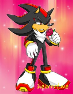 Rating: Safe Score: 0 Tags: anthro biped black_body black_fur clothing e621 eulipotyphlan flower footwear fur gloves half-closed_eyes handwear hedgehog ihearrrtme male mammal narrowed_eyes pink_background plant red_eyes rose_(flower) sega shadow_the_hedgehog shoes simple_background solo sonic_the_hedgehog_(series) User: bunchy7s