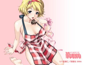 Rating: Explicit Score: 0 Tags: apron artist_request blonde_hair blush breasts character_request chocolate female naked_apron rule34 short_hair User: bunchy7s