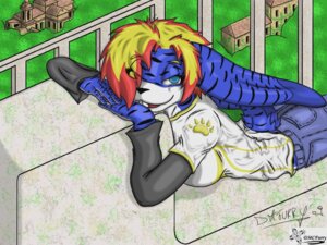 Rating: Safe Score: 0 Tags: 2009 4:3 anthro black_nose blonde_hair blue_body blue_eyes blue_fur breasts clothed clothing detailed_background dmcfurry e621 female fluffy fluffy_tail fur hair lagomorph leporid long_ears looking_at_viewer mammal outside rabbit red_hair relaxing short_tail signature solo striped_body striped_fur stripes tail toony User: bunchy7s Rating: Safe Score: 0 Tags: 2009 4:3 anthro black_nose blonde_hair blue_body blue_eyes blue_fur breasts clothed clothing detailed_background dmcfurry e621 female fluffy fluffy_tail fur hair lagomorph leporid long_ears looking_at_viewer mammal outside rabbit red_hair relaxing short_tail signature solo striped_body striped_fur stripes tail toony User: bunchy7s