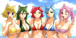 Rating: Safe Score: 0 Tags: 2008 animal_humanoid bandeau bare_shoulders big_breasts bikini bikini_top blonde_hair blue_hair breasts brown_eyes cat_humanoid cleavage clothed clothing cloud day detailed_background drill_curls e621 felid felid_humanoid feline feline_humanoid female female_focus frilly frilly_bikini frilly_clothing frilly_swimwear gesture green_eyes green_hair group hair hand_gesture humanoid lineup long_hair looking_at_viewer mammal mammal_humanoid midriff navel one_eye_closed open_mouth outside pigtails pink_eyes pink_hair purple_eyes rainbow red_hair short_hair skimpy sky smile strapless_clothing swimwear take_your_pick topwear triangle_bikini tube_top twin_drills two-piece_swimsuit ueyama_michirou under_boob v_sign water wink yellow_eyes User: bunchy7s