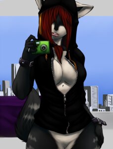 Rating: Explicit Score: 0 Tags: anthro bottomless breasts camera canid canine cleavage clothed clothing e621 facial_piercing faint female genitals hair hair_over_eyes hoodie jacket lip_piercing mammal piercing red_hair solo tail topwear unzipped unzipped_jacket vulva zipper zipper_jacket zipper_topwear User: bunchy7s