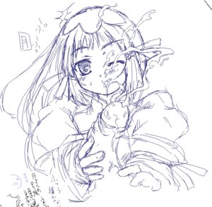 Rating: Explicit Score: 0 Tags: 1girls breasts cum facial fellatio female gekkou_ookami handjob human long_hair male monochrome oral penis re_mii rule34 solo uncensored wince zoids zoids_genesis User: bunchy7s