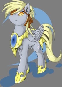 Rating: Safe Score: 0 Tags: absurd_res alpha_channel armor cutie_mark derpy_hooves_(mlp) e621 equid equine eye_patch eyewear feathered_wings feathers female feral friendship_is_magic grey_body grey_feathers hasbro hi_res mammal my_little_pony mythological_creature mythological_equine mythology pegasus quadruped simple_background solo tail transparent_background wings zaiyaki User: bunchy7s
