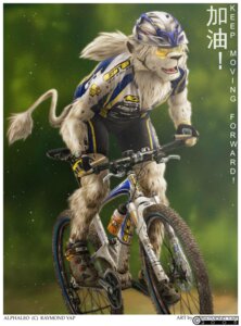 Rating: Safe Score: 0 Tags: 2008 alphaleo anthro armor athletic athletic_anthro athletic_male beverage bicycle bicycle_helmet border breath caption chinese_text clock clothed clothing colored cycling cycling_jersey cyclist detailed e621 english_text eyewear felid food front_view fur goggles gt_marathon headgear helmet hi_res inner_ear_fluff lion male mammal mountain_bike outside pantherine panting racing raymond_yap snout solo tail text translated tuft vehicle watch white_body white_border white_fur User: bunchy7s