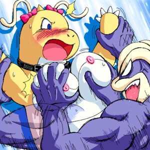 Rating: Explicit Score: 0 Tags: 1:1 5_fingers antennae_(anatomy) anthro anthrofied big_breasts biped black_collar blue_eyes blush bodily_fluids breast_fondling breast_grab breast_play breast_squeeze breasts collar collar_only countershading digital_media_(artwork) dominant dominant_male dragonite duo e621 embarrassed female fingers fondling forced g-sun generation_1_pokemon glistening glistening_nipples hand_on_breast horn humanoid humanoid_on_anthro interspecies low_res machamp male male/female motion_lines multicolored_body multicolored_scales muscular nintendo nipple_dip nipples non-mammal_breasts non-mammal_nipples nude oekaki open_mouth pink_bow pink_nipples pink_tongue pinned pokemon pokemon_(species) pokemorph purple_body purple_skin questionable_consent restrained scales simple_background snout squeezing sweat teeth tongue two_tone_body two_tone_scales white_body white_breasts white_countershading white_scales yellow_antennae yellow_body yellow_horn yellow_scales User: bunchy7s