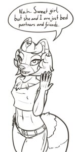 Rating: Questionable Score: 0 Tags: abs ailurid anthro black_and_white clothed clothing dialogue digital_media_(artwork) e621 english_text female feretta hair looking_at_viewer mammal midriff monochrome morgan_laranda navel nipple_outline open_mouth red_panda simple_background solo text tumblr white_background User: bunchy7s Rating: Questionable Score: 0 Tags: abs ailurid anthro black_and_white clothed clothing dialogue digital_media_(artwork) e621 english_text female feretta hair looking_at_viewer mammal midriff monochrome morgan_laranda navel nipple_outline open_mouth red_panda simple_background solo text tumblr white_background User: bunchy7s