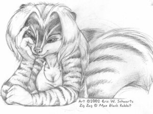 Rating: Safe Score: 0 Tags: 2002 4:3 anthro biped clothed clothing e621 english_text eric_schwartz female fluffy fluffy_tail greyscale looking_at_viewer mammal mephitid monochrome sitting sketch skimpy skunk smile solo tail text zig_zag User: bunchy7s Rating: Safe Score: 0 Tags: 2002 4:3 anthro biped clothed clothing e621 english_text eric_schwartz female fluffy fluffy_tail greyscale looking_at_viewer mammal mephitid monochrome sitting sketch skimpy skunk smile solo tail text zig_zag User: bunchy7s