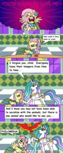 Rating: Safe Score: 0 Tags: absurd_res aleximusprime blue_eyes clothing comic cutie_mark dialogue dress e621 english_text equid equine feathered_wings feathers female feral fluttershy_(mlp) friendship_is_magic hair hasbro hi_res horn mammal my_little_pony mythological_creature mythological_equine mythology pegasus philomena_(mlp) pink_hair princess princess_celestia_(mlp) quadruped royalty tail text winged_unicorn wings yellow_body yellow_feathers User: bunchy7s