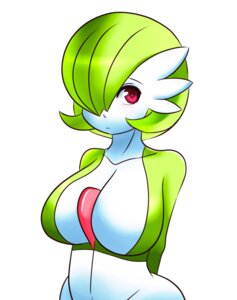 Rating: Safe Score: 0 Tags: big_breasts breasts chelostracks e621 female gardevoir generation_3_pokemon mammal nintendo not_furry pokemon pokemon_(species) red_eyes simple_background solo white_background User: bunchy7s