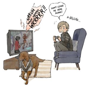 Rating: Safe Score: 0 Tags: ada_wong alternate_species anthro blonde_hair bow_experiment_(resident_evil) c-virus_mutant_(resident_evil) canid canine canis capcom domestic_dog duo e621 english_text female feral feralized hair helena_harper human lanimalu leon_kennedy male mammal resident_evil text ubistvo_(resident_evil) undead zombie User: bunchy7s