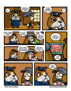 Rating: Safe Score: 0 Tags: 2013 accessory animal_crossing anthro awkwardzombie black_eyes black_nose blue_clothing blue_hat blue_headwear blue_necktie blue_suit booker_(animal_crossing) brown_body brown_fur brown_hair bulldog canid canine canis clothed clothed_anthro clothed_male clothing comic dialogue domestic_cat domestic_dog e621 english_description english_text felid feline felis female female_human fur furrowed_eyebrows grandfathered_content grey_clothing grey_hat grey_headwear hair hat headgear headwear human kabuki_(animal_crossing) katie_tiedrich katie_tiedrich_(persona) male mammal mastiff molosser necktie nintendo speech_bubble suit tan_body tan_skin teeth text url villager_(animal_crossing) whisker_spots User: bunchy7s