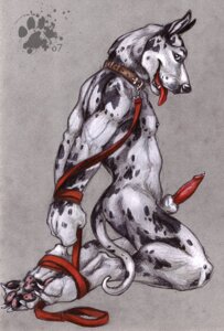 Rating: Explicit Score: 0 Tags: anthro blackteagan blotch bondage canine canine_penis collaboration collar colored_background cum fur furry great_dane hindpaw leash male male_only penis rule34 solo tess_garman User: bunchy7s