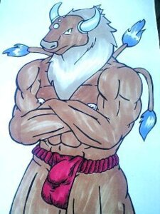 Rating: Explicit Score: 0 Tags: anthro bulge color front_view fur furry horns male male_only muscles pokemon pokemon_(species) rule34 solo tagme tauros topless User: bunchy7s