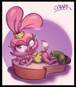 Rating: Questionable Score: 0 Tags: anthro biped black_border border butt cartoon_network chowder_(series) clothing e621 female food footwear fur lagomorph leporid mammal micro panini_(chowder) panties pink_body pink_eyes pink_fur rabbit shirt shoes solo tail tongue tongue_out topwear underwear wagner young young_anthro young_female User: bunchy7s