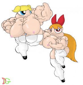 Rating: Explicit Score: 0 Tags: 2girls blond_hair blossom_(powerpuff_girls) blue_eyes breasts bubbles_(powerpuff_girls) female hyper_boobs hyper_muscles muscles muscular muscular_female orange_hair pink_eyes powerpuff_girls red_ribbon rule34 tagme User: bunchy7s