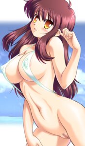 Rating: Explicit Score: 0 Tags: 1girls ahoge areola_slip areolae bangs beach bikini_top blush bottomless breasts censored cloud embarrassed female human large_breasts long_hair mosaic_censoring naritaya navel open_mouth orange_eyes original outdoors pink_hair pubic_hair public_nudity pussy rule34 sky sling_bikini solo standing swimsuit tanuki_yousuke water white_swimsuit User: bunchy7s