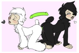Rating: Explicit Score: 0 Tags: 4_toes 5_fingers all_fours anal anal_penetration anthro anthro_on_anthro anthro_penetrated ass_to_ass black_body black_ears black_eyebrows black_fur black_hair black_nose black_tail blue_eyes brown_nose brown_tongue chest_tuft clyde_(zeriara) dark_body dark_ears dark_eyebrows dark_fur dark_hair dark_nose digital_media_(artwork) dildo dildo_in_ass dildo_insertion disney double_dildo duo e621 eyebrows eyes_closed feet fingers fur goof_troop green_dildo hair half-closed_eyes heart_symbol lidded_eyes light_body light_ears light_face light_fur light_hair light_tail male male/male male_penetrated male_penetrating male_penetrating_male mammal max_goof monotone_body monotone_face monotone_fur monotone_hair monotone_tail narrowed_eyes object_in_ass object_penetration open_mouth penetration sex sex_toy sex_toy_in_ass sex_toy_insertion short_hair short_tail simple_background source_request tail tan_face teeth thin_eyebrows toes tongue tuft unknown_species white_body white_ears white_fur white_hair white_tail young young_anthro zeriara User: bunchy7s