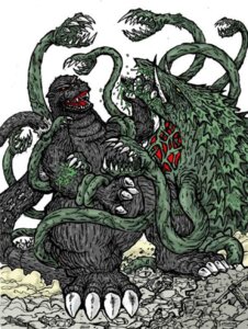 Rating: Safe Score: 0 Tags: 4_toes ambiguous_gender biollante bodily_fluids car claws duo e621 elemental_creature fangs feet fight flora_fauna godzilla godzilla_(series) human kaiju mammal plant red_eyes saliva simple_background slime spines tail teeth tentacle_creature tentacles toe_claws toes toho tusks unknown_artist vehicle vines white_background yellow_eyes User: bunchy7s