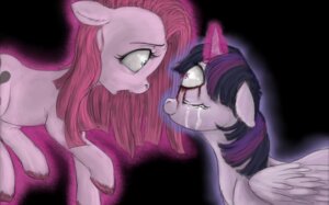 Rating: Questionable Score: 0 Tags: black_background blood blue_eyes bodily_fluids colorlesscupcake crying cutie_mark duo e621 earth_pony equid equine face_to_face feathered_wings feathers female feral friendship_is_magic fur glowing hair hasbro horn horse long_hair magic mammal multicolored_hair my_little_pony mythological_creature mythological_equine mythology nightmare_fuel open_mouth pink_body pink_fur pink_hair pinkamena_(mlp) pinkie_pie_(mlp) pony purple_body purple_eyes purple_fur purple_hair shocked simple_background smile tears teeth tongue twilight_sparkle_(mlp) two_tone_hair winged_unicorn wings User: bunchy7s
