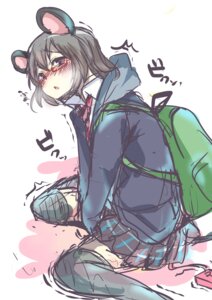 Rating: Questionable Score: 0 Tags: animal_ear ayase08 backpack bag blush contemporary eyewear female glasses grey_hair highres masturbation mouse_ears nazrin peeing pun2 randoseru red_eyes rule34 school_uniform short_hair sitting sketch skirt thighhighs touhou vibrator wariza zettai_ryouiki User: bunchy7s