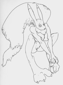 Rating: Explicit Score: 0 Tags: anthro breasts canine digimon digimon_(species) female female_only fur furry monochrome nude pussy renamon rule34 solo tagme vulva User: bunchy7s