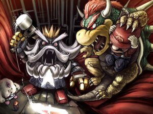 Rating: Safe Score: 0 Tags: angry anthro bowser claws clothing crown e621 facial_hair group hammer hat headgear headwear horn king koopa machine male mallow_(mario) mario mario_bros mustache nintendo overalls overweight puppet red_eyes reptile royalty scalie smithy_(mario) spikes square_enix super_mario_rpg_legend_of_the_seven_stars tail text text_on_clothing text_on_hat text_on_headgear text_on_headwear thick_tail tools unknown_artist User: bunchy7s
