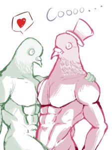 Rating: Questionable Score: 0 Tags: abs anthro avian beak biceps bird cere_(anatomy) clothing columbid dialogue duo e621 english_text feathers hat headgear headwear heart_symbol hi_res male male/male muscular nude pecs pictographics pigeon pose restricted_palette simple_background sketch text unknown_artist white_background User: bunchy7s Rating: Questionable Score: 0 Tags: abs anthro avian beak biceps bird cere_(anatomy) clothing columbid dialogue duo e621 english_text feathers hat headgear headwear heart_symbol hi_res male male/male muscular nude pecs pictographics pigeon pose restricted_palette simple_background sketch text unknown_artist white_background User: bunchy7s