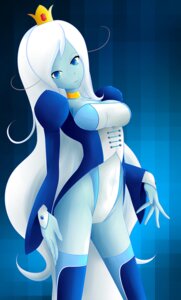 Rating: Safe Score: 0 Tags: adventure_time blue_eyes breasts cartoon_network clothing crown e621 female grandfathered_content hair headgear human ice_queen lalox looking_at_viewer mammal not_furry solo white_hair User: bunchy7s