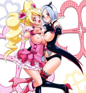 Rating: Explicit Score: 0 Tags: 2girls asymmetrical_docking bag black_legwear black_thighhighs blonde_hair blush boots bracelet breast_press breasts clothing cure_peach dark_magical_girl dress earrings eas elbow_gloves female fresh_precure! fresh_pretty_cure fresh_pretty_cure! gloves hairband heart heart_hands heart_hands_duo higashi_setsuna high_heel_boots high_heels hug jewelry knee_boots kousaka_jun large_breasts long_hair magical_girl momozono_love multiple_females multiple_girls nipples panties pink_eyes precure pretty_cure purse red_eyes rule34 shoes short_hair silver_hair stockings thighhighs tied_hair twintails User: bunchy7s