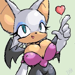 Rating: Questionable Score: 0 Tags: 1:1 2004 aliasing anthro armwear bat big_breasts biped blue_eyes breasts cleavage clothed clothing digital_media_(artwork) e621 elbow_gloves female fur gloves hair handwear heart_symbol huge_breasts low_res mammal membrane_(anatomy) membranous_wings nipple_outline oekaki rouge_the_bat sega shi_painter_(artwork) short_hair solo sonic_the_hedgehog_(series) standing thefuckingdevil tight_clothing white_body white_fur white_hair wings User: bunchy7s