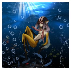 Rating: Questionable Score: 0 Tags: absurd_res aquatic blue_submarine_no._6 border bubble e621 female hi_res humanoid humanoid_pointy_ears monster_girl_(genre) mutio nipples nude pointy_ears red_eyes solo underwater viking_princess water white_border yellow_body yellow_skin User: bunchy7s