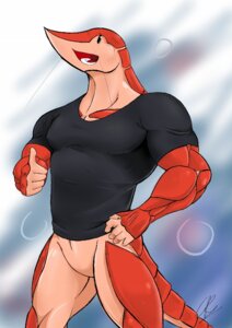 Rating: Questionable Score: 0 Tags: anthro aquatic arthropod bottomless clothed clothing crustacean crystalryder decapod e621 gesture hand_gesture lobster malacostracan male solo tail thumbs_up User: bunchy7s Rating: Questionable Score: 0 Tags: anthro aquatic arthropod bottomless clothed clothing crustacean crystalryder decapod e621 gesture hand_gesture lobster malacostracan male solo tail thumbs_up User: bunchy7s