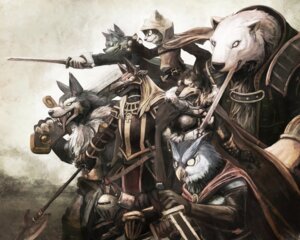 Rating: Safe Score: 0 Tags: anthro armor avian axe bear black_nose canid canine canis cape chest_tuft clothing detailed domestic_cat e621 ear_piercing felid feline felis fur group headgear helmet jewelry kzm male mammal melee_weapon piercing polar_bear pose simple_background standing sword tongue tongue_out toony tuft ursine weapon weapon_on_shoulder wolf User: bunchy7s
