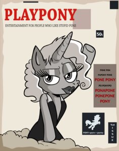 Rating: Questionable Score: 0 Tags: clothed clothed_feral clothing cover dress e621 english_text equid equine female feral fictional_magazine_cover hasbro horn hotdiggedydemon humor magazine magazine_cover mammal my_little_pony mythological_creature mythological_equine mythology playboy porn_cover porn_magazine pornography pun solo text unicorn User: bunchy7s